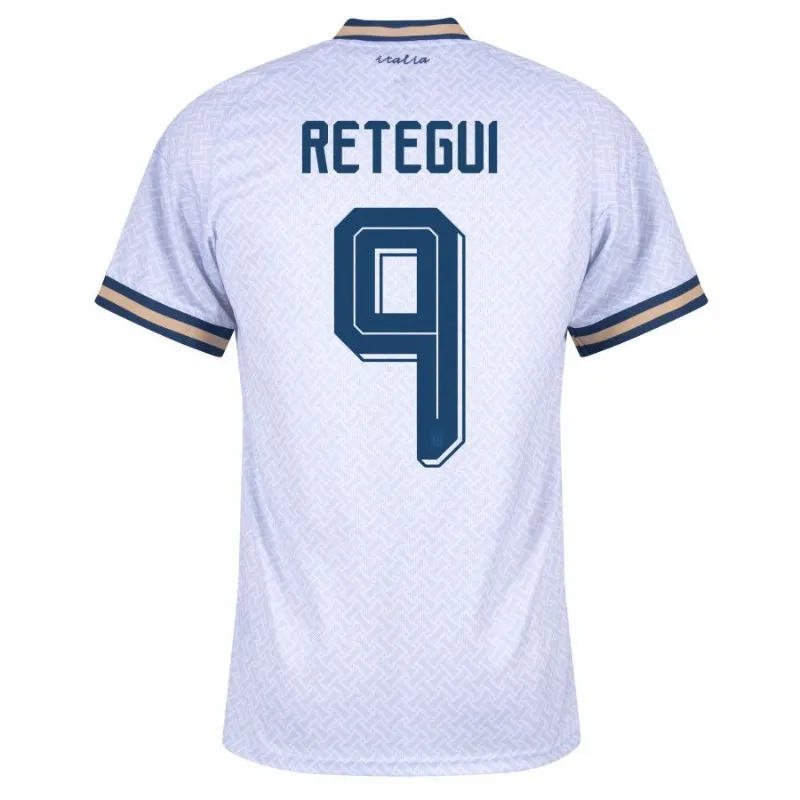 Italia RETEGUI 2026/27 Maglia Trasferta Bianco
