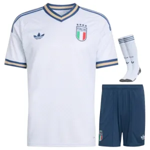 Italy 2026/27 kids away jersey set white