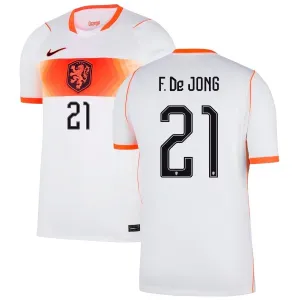 Netherlands F. DE JONG 2026/27 Away Jersey White