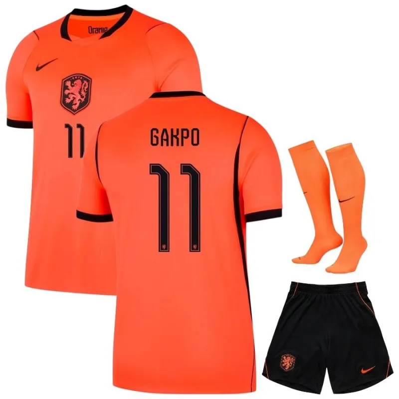 Niederlande GAKPO 2026/27 Heimtrikot Kinder Orange