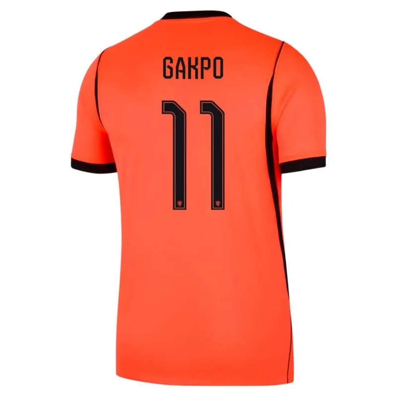 Maillot Domicile Pays-Bas GAKPO 2026/27 Orange