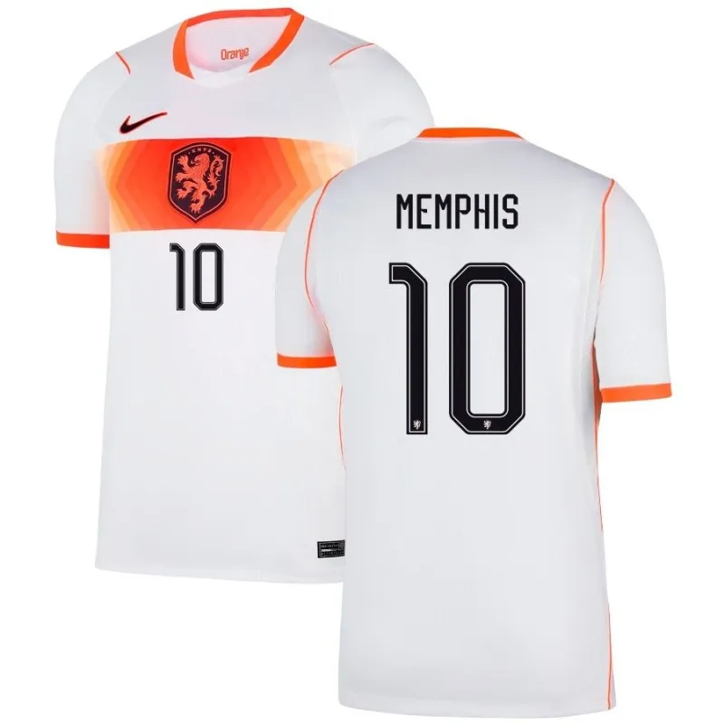 Netherlands MEMPHIS 2026/27 Away Jersey White