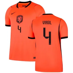Netherlands VIRGIL 2026/27 Home Jersey Orange