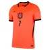 Netherlands XAVI 2026/27 Home Kids Kit Orange