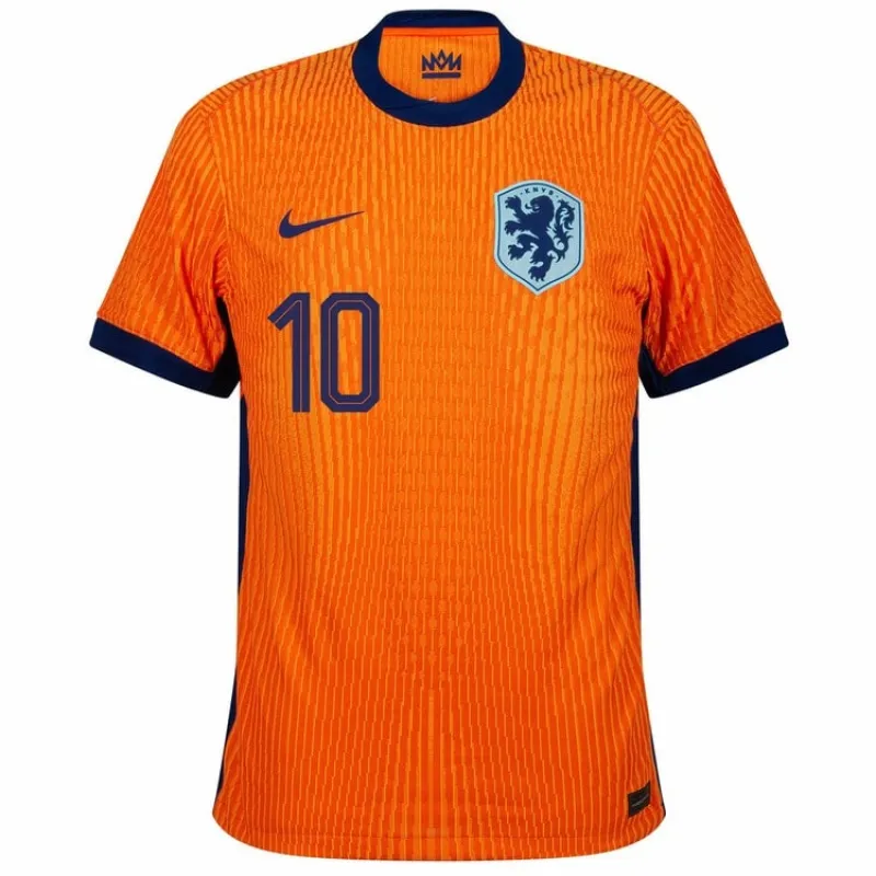 Memphis' Netherlands 2024/25 home football jersey - orange