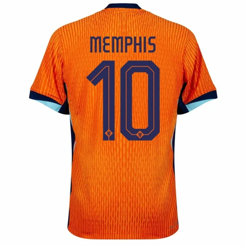 Memphis' Netherlands 2024/25 home football jersey - orange