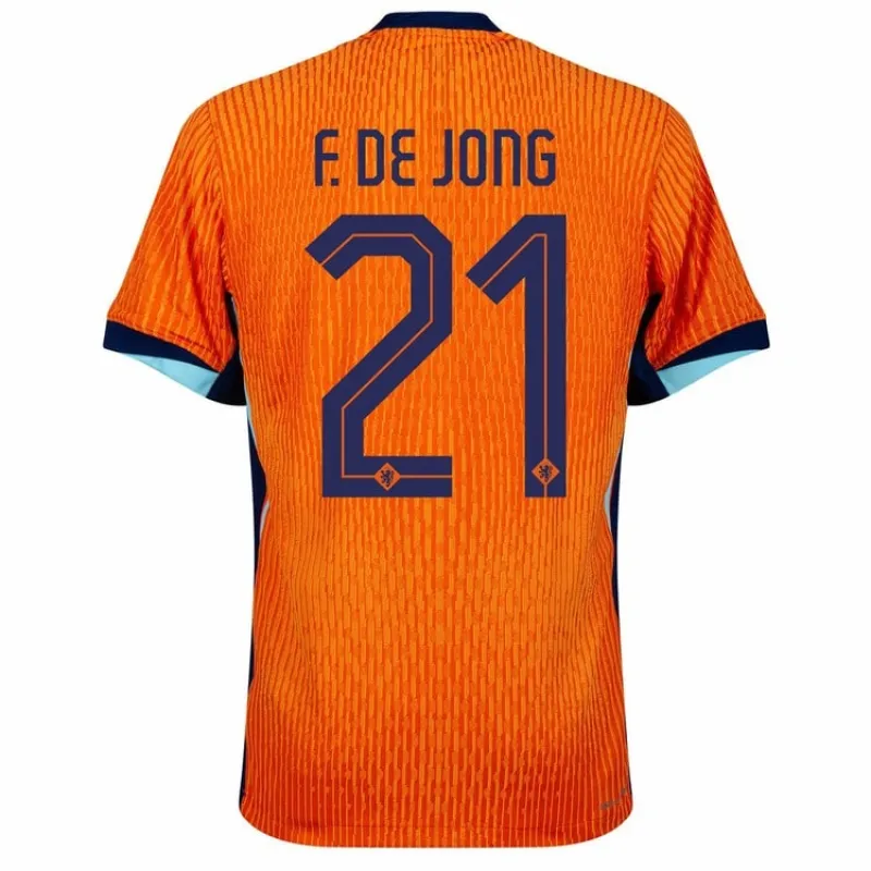 La maglia di casa dei Paesi Bassi 2024/25 di De Jong - arancione