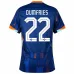 Dumfries' Netherlands 2024/25 away football jersey - blue