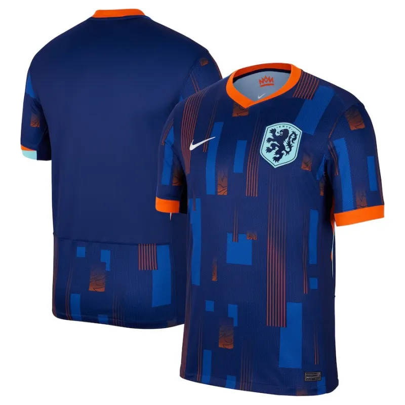 Maillot d'extérieur des Pays - Bas 2024/25 - version joueur - bleu