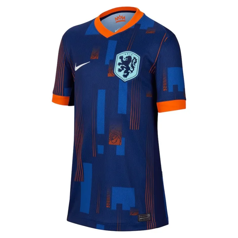 Maillot d'extérieur des Pays - Bas 2024/25 pour enfants - bleu