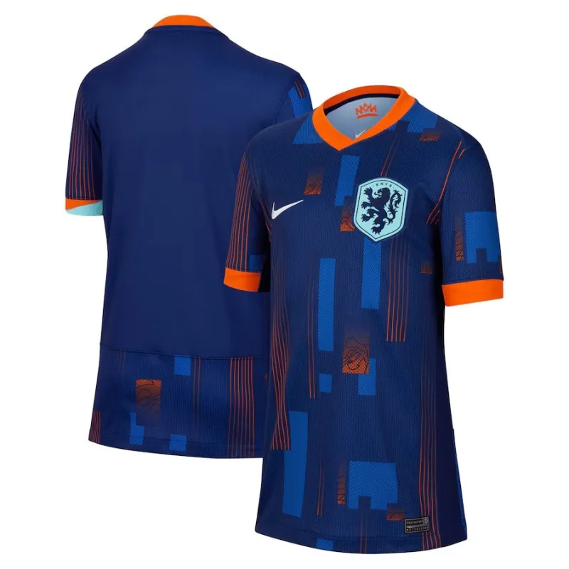 Maillot d'extérieur des Pays - Bas 2024/25 pour enfants - bleu