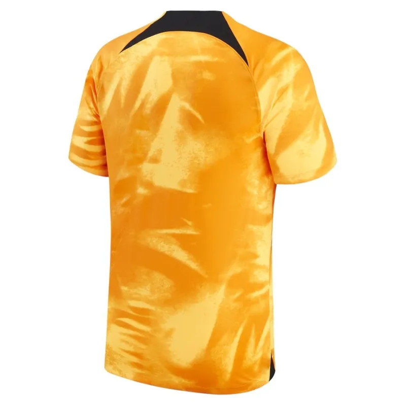 Netherlands' 2022 FIFA World Cup home football jersey - orange