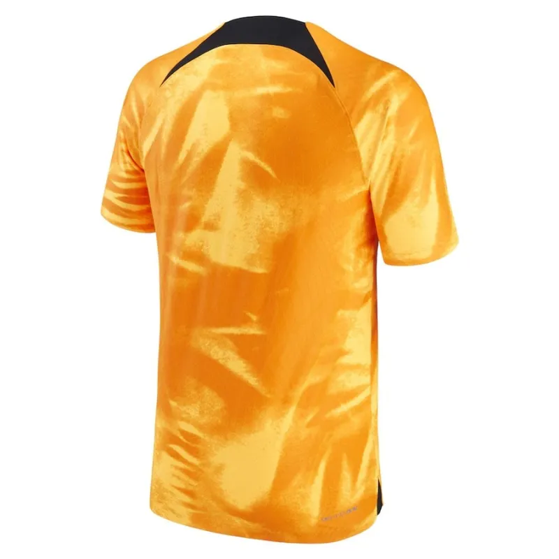 Netherlands' 2022 FIFA World Cup home football jersey - player edition - orange