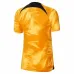 Netherlands' 2022 FIFA World Cup home women's football jersey - orange