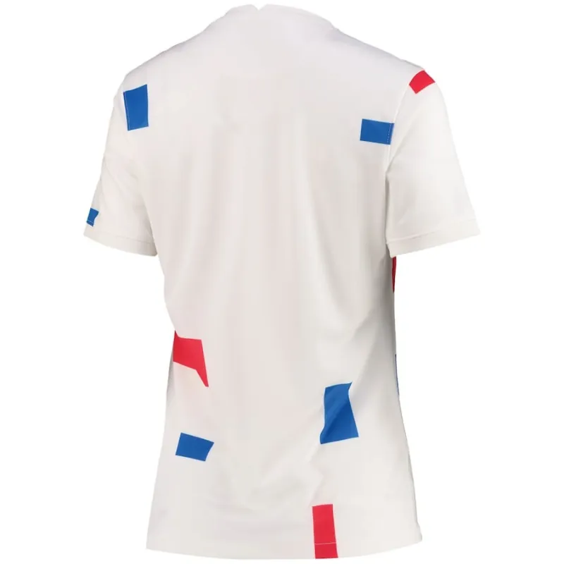 Netherlands' 2022 FIFA World Cup away women's football jersey - white