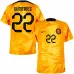 Dumfries' Netherlands 2022 FIFA World Cup home football jersey - orange