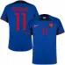 Berghuis' Netherlands 2022 FIFA World Cup away football jersey - blue