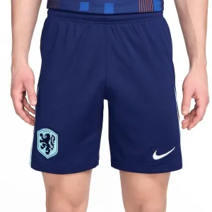 The Netherlands' 2024/25 away football shorts - blue