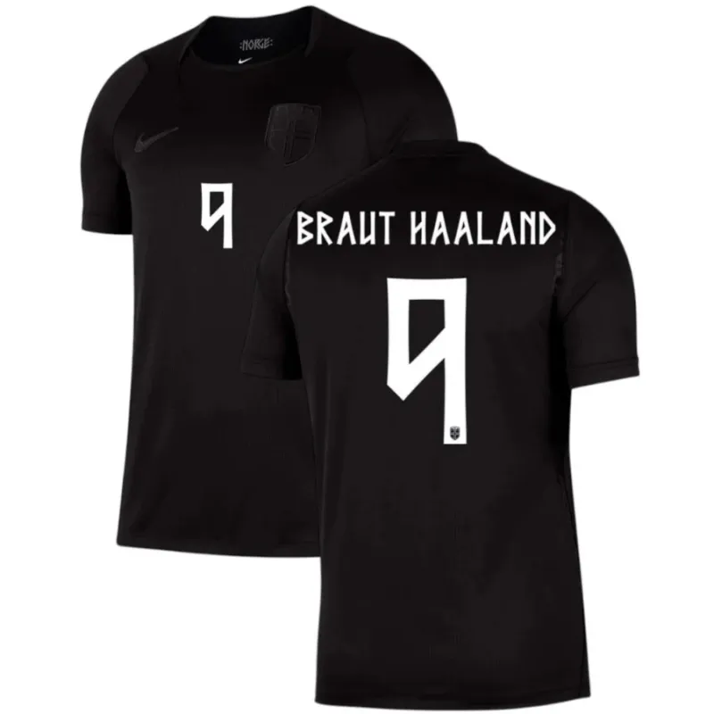Norway HAALAND 2026/27 away jersey black