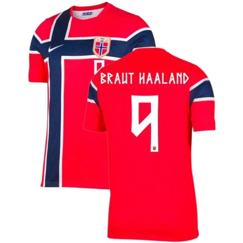 Norway HAALAND 2026/27 home jersey red