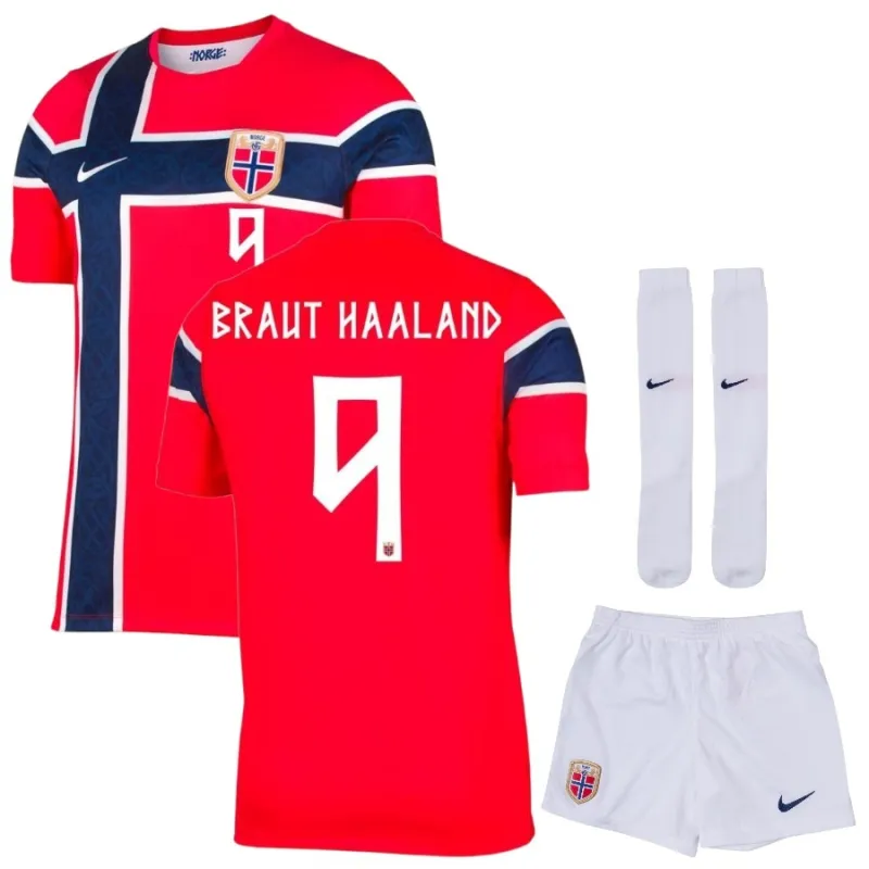Kit Norvegia Casa Mondiali 2026/27 HAALAND