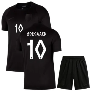 Norway 2026/27 World Cup Away Kids Kit ODEGAARD