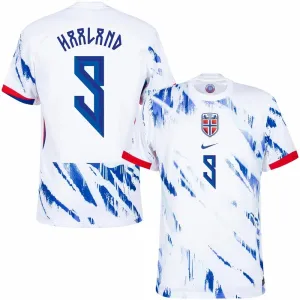Haaland Norway 2024/25 Away Jersey - White
