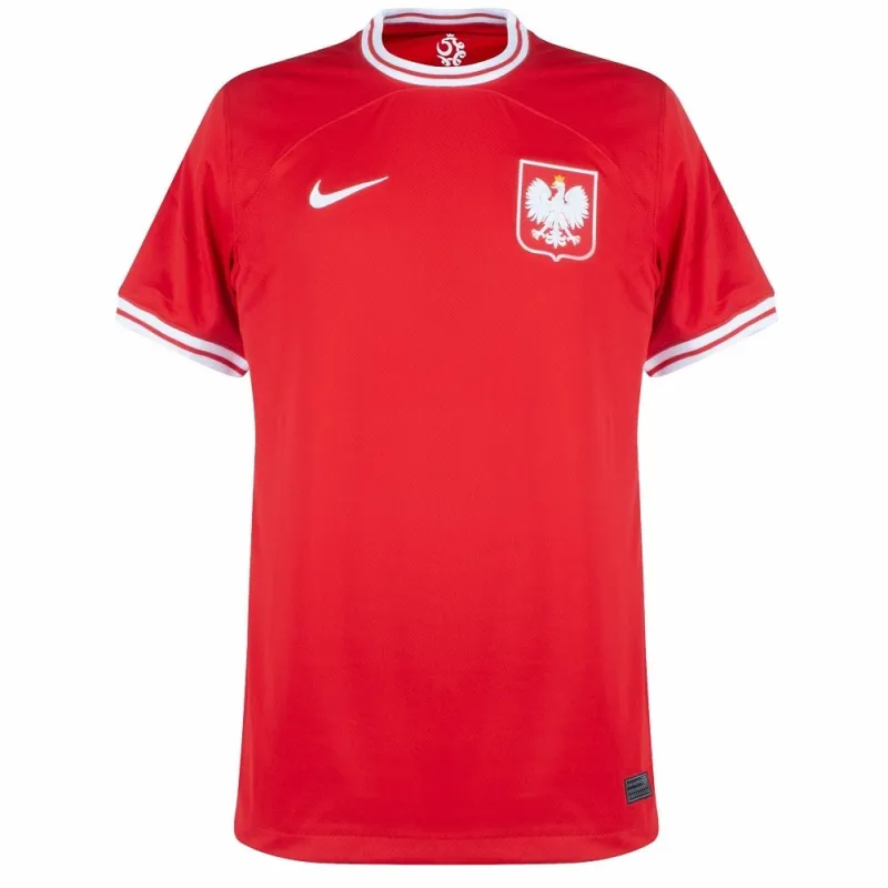 Maillot extérieur de la Pologne pour la Coupe du monde 2022 - Rouge