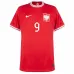 Lewandowski, Poland's away jersey for the 2022 World Cup - Red