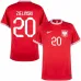 Zielinski's away jersey of Poland for the 2022 World Cup - Red