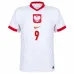 Poland LEWANDOWSKI 2024/25 Home Jersey - White