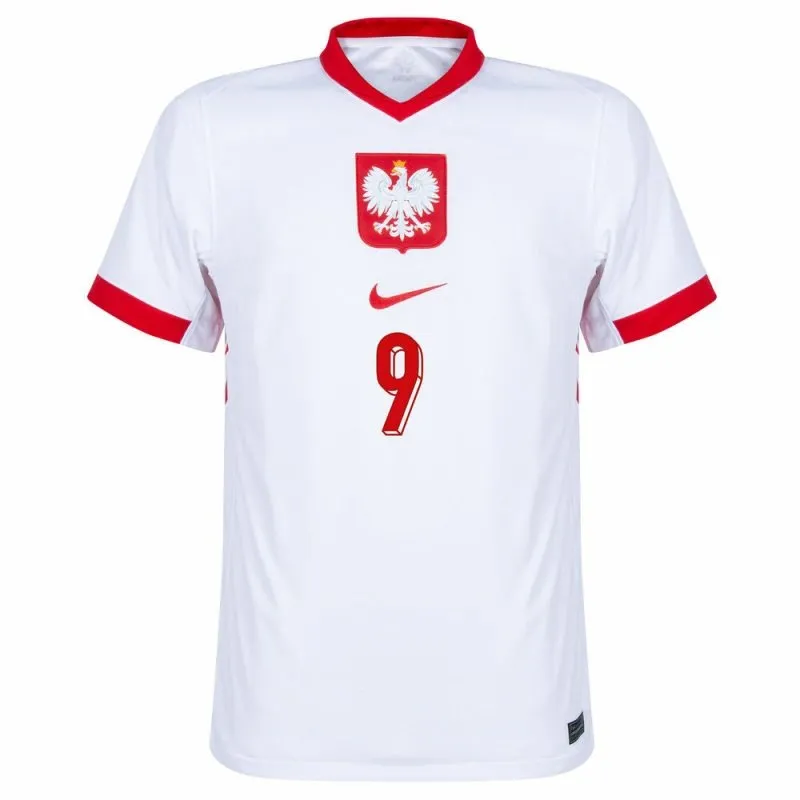 Poland LEWANDOWSKI 2024/25 Home Jersey - White