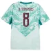 Portugal B.FERNANDES 2026/27 Away Kids Kit Green