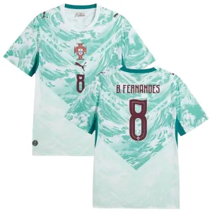 Portugal B.FERNANDES 2026/27 Away Jersey Green