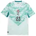 Portugal VITINHA 2026/27 Away Kids Kit Green