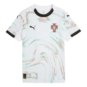 Portugal 2025/26 Away Kids' Jersey - White