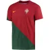 Portugal's 2022 FIFA World Cup Home Player Version Jersey - Red and Green