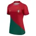 Portugal's 2022 FIFA World Cup Women's Home Jersey - Red and Green