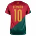 Bernardo's Portugal 2022 FIFA World Cup Home Jersey - Red and Green