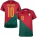 Bernardo's Portugal 2022 FIFA World Cup Home Jersey - Red and Green