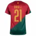 Diogo Jota's Portugal 2022 FIFA World Cup Home Jersey - Red and Green
