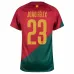 João Félix's Portugal 2022 FIFA World Cup Home Jersey - Red and Green