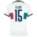 Rafael Leão's Portugal 2022 FIFA World Cup Away Jersey - White