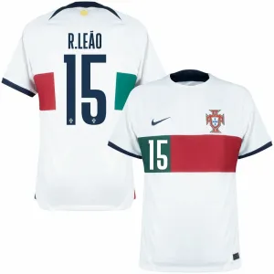 Rafael Leão's Portugal 2022 FIFA World Cup Away Jersey - White