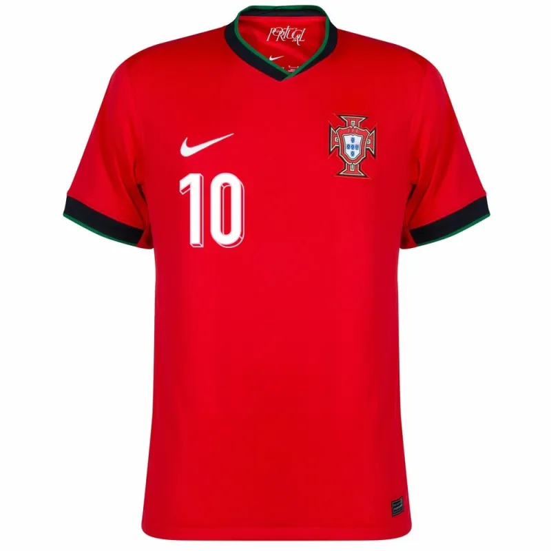 Bernardo. Portugal's 2024/25 Home Jersey - Red