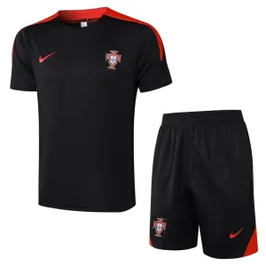 Portugal's 2024/25 training suit + shorts - black