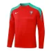 Portugal's 2024/25 long-sleeved sportswear + pants - red