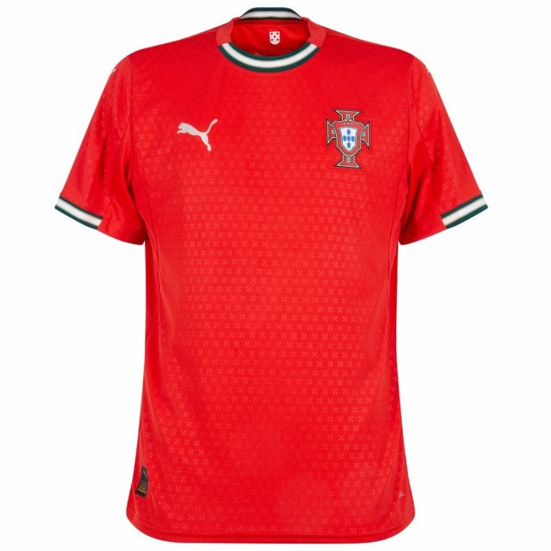 Portugal 2025/26 Home Player Jersey - Red