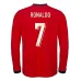 Portugal RONALDO 2025/26 Home Long-Sleeved Jersey - Red