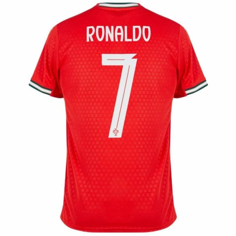 Portugal RONALDO Kids' Kit 2025/26 Home - Red